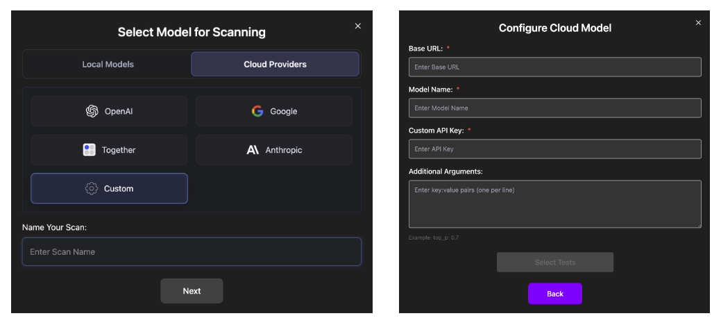 Configure Custom Model Endpoint