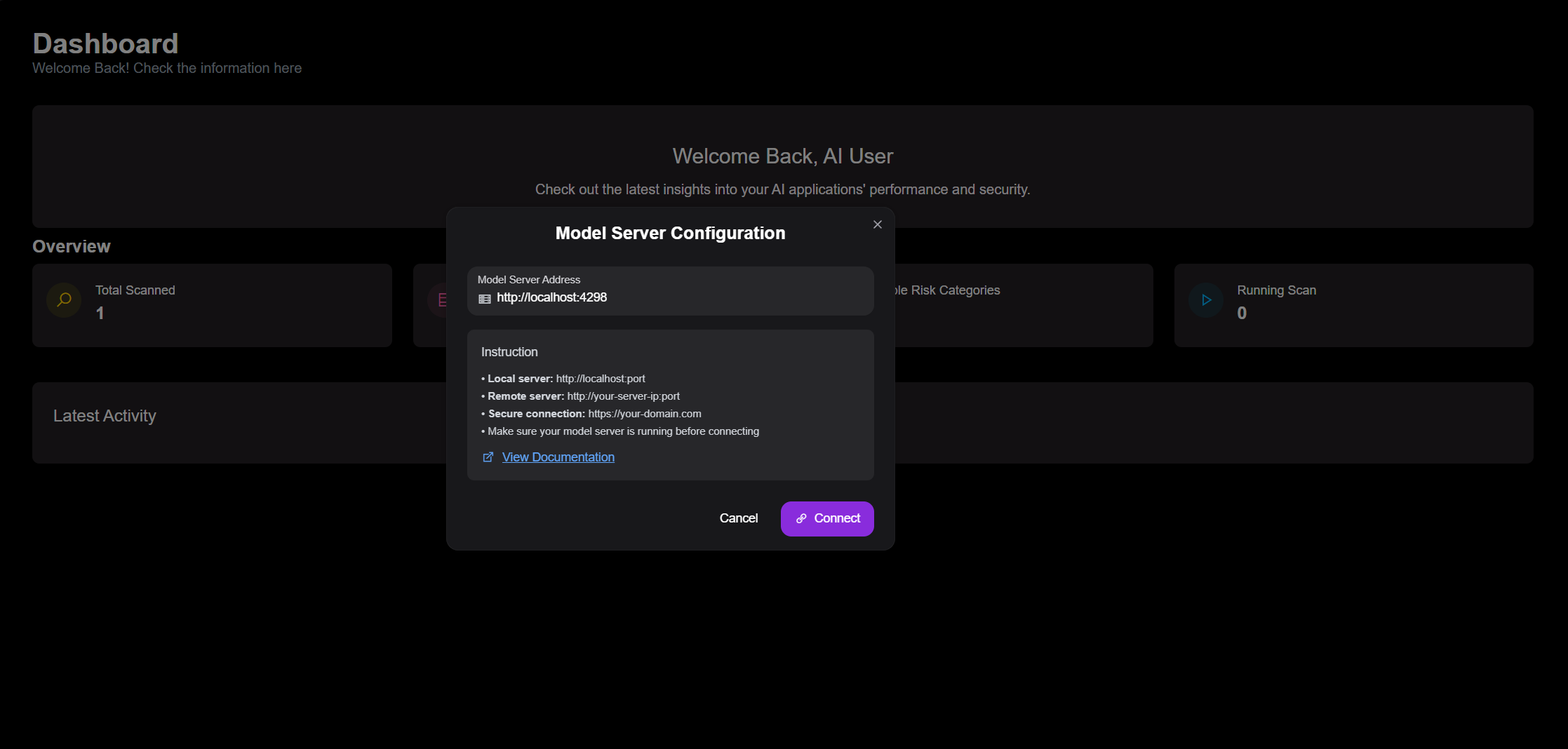 Configure your model server